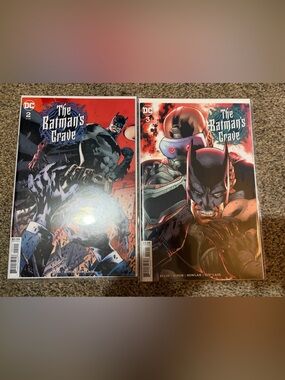 DC Comics Batman’s Grave #2 & #3 Set - Red, Black, Blue